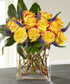 Image of Deluxe version for FTD Sun Blushed Rose Bouquet