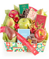 Image of Standard version for Holiday Treasures Fruit and Sweets Basket - FedEx
