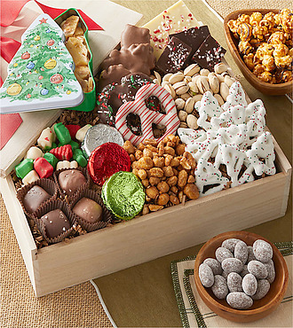 Holiday Sweets and Chocolate Crate - FedEx
