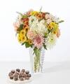 Image of Standard version for Fall Celebration Bouquet - With Chocolates