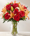 Image of Premium version for Fall Fire Bouquet