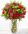 Image of Deluxe version for FTD Holiday Happenings Bouquet