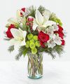 Image of Deluxe version for Christmas Spirit Bouquet