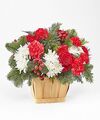 Image of Deluxe version for Good Tidings Floral Basket