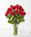 Image of Premium version for Long Stem Red Rose Bouquet