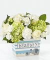 Image of Premium version for Darling Baby Boy Bouquet