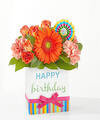 Image of Standard version for Birthday Surprise Bouquet