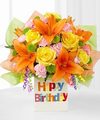 Image of Deluxe version for Birthday Celebration Bouquet by FTD