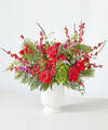Image of Deluxe version for Big Red Bow Bouquet