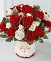 Image of Premium version for FTD Rosy Santa Bouquet
