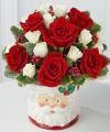 Image of Standard version for FTD Rosy Santa Bouquet