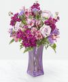 Image of Deluxe version for Purple Presence Bouquet