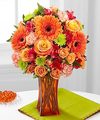 Image of Deluxe version for FTD Orange Escape Bouquet