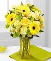Image of Deluxe version for FTD Lemon Groove Bouquet