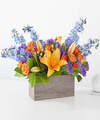 Image of Premium version for Radiant Citrus Box Bouquet
