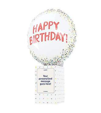 XXX Happy Birthday Cardalloon - FedEx