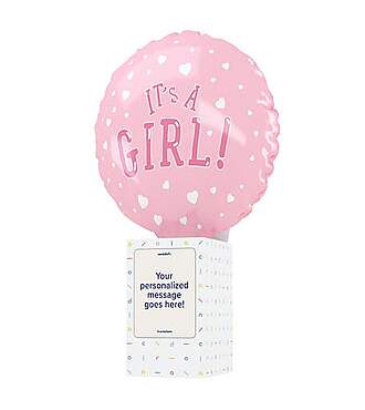 Its A Girl Cardalloon - FedEx