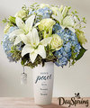 Image of Premium version for DaySpring In God's Care Bouquet - Blue and White