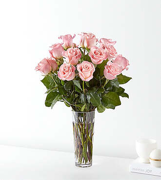 Long Stem Pink Rose Bouquet - E5440