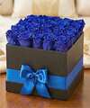 Image of Standard version for Luxury Sapphire Forever Roses - 25 Blue Roses - FedEx