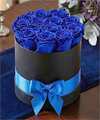 Image of Standard version for Luxury Sapphire Forever Roses - 12 Blue Roses - FedEx