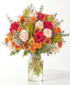 Image of Standard version for Cherry Tart Bouquet - Deluxe with Clear Vase - FedEx
