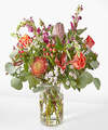 Image of Standard version for Burgundy Fantasy Bouquet - FedEx