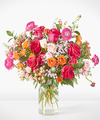 Image of Standard version for Forever and Always Bouquet - Deluxe with Clear Vase - FedEx