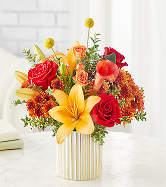 Scarlet Skies Bouquet - F17