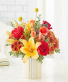 Image of Deluxe version for Scarlet Skies Bouquet