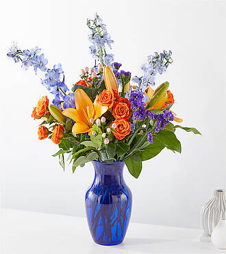 Radiant Citrus Bouquet - F5514