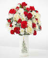 Image of Standard version for Winter Wishes Bouquet - Standard with Tree Vase - FedEx