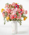 Image of Standard version for Weekends in the Hamptons Bouquet - Deluxe with Marble Vase - FedEx