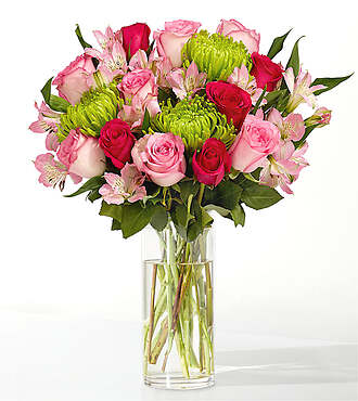 Strawberry Swirl Bouquet - FedEx - FE220