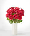 Image of Standard version for Red Rose Bouquet - 12 Roses with Ceramic Vase - FedEx