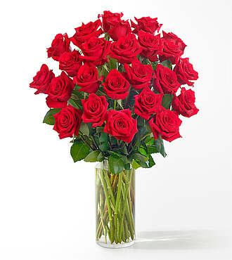 Two Dozen Red Roses - FedEx - FE84-X