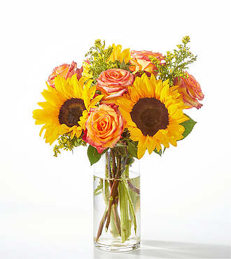 Amber Sunlight Bouquet - FedEx - FF219