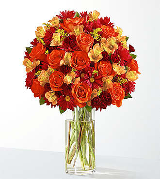 Falling Leaves Bouquet - FedEx - FF225