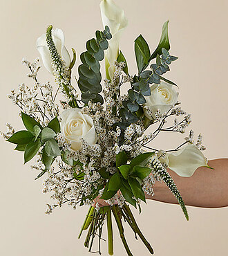 Morning Frost Bouquet - FedEx