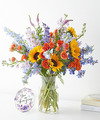 Image of Standard version for Full Nest Bouquet - Deluxe with Vase and Acrylic Keepsake - FedEx
