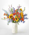 Image of Standard version for Full Nest Bouquet - Deluxe with Sculpted Vase - FedEx