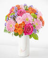 Image of Standard version for Shortcake Bouquet - Deluxe with Marble Vase - FedEx