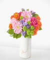 Image of Standard version for Shortcake Bouquet - Standard with Marble Vase - FedEx