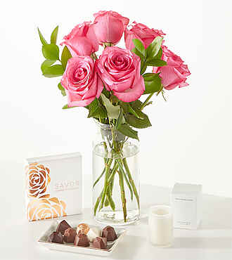 Pucker Up Bouquet Gift Set - FedEx