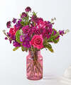 Image of Standard version for Love Letter Bouquet with Blush Vase - FedEx