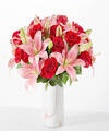 Image of Standard version for Affectionate Bouquet with Marble Vase