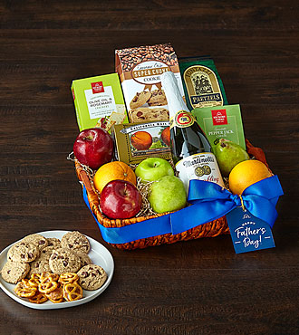 Happy Father's Day Gourmet Gift Basket - FedEx
