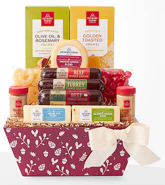 Premium Fall Flavors Gift Basket - FedEx