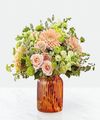 Image of Deluxe version for Peachy Keen Bouquet by FTD