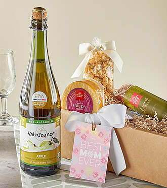 Mother’s Day Sparkling Cider Gift Basket - FedEx